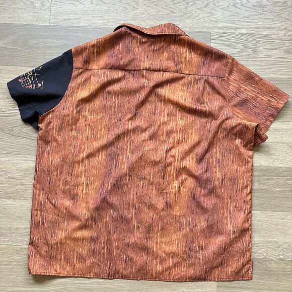 Hawaiian Shirts Men 4XL Musician Bass Guitar Band Artist Short Sleeve All Over - Picture 2 of 9